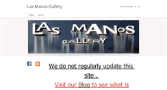 Desktop Screenshot of lasmanosgallery.com